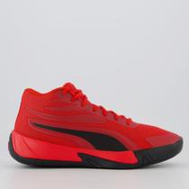 Tênis Puma Court Pro Vermelho e Preto Tênis Puma Court Pro Vermelho e Preto