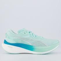 Tênis Puma Deviate Nitro 3 Wns Feminino Verde e Branco