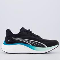 Tenis Puma Electrify Nitro 4 Preto e Azul