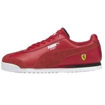 Tênis Puma Ferrari Roma Masculino - Vermelho e Branco