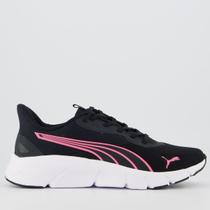 Tênis Puma FlexFocus Lite Modern Wns BDP Feminino Preto e Rosa Tênis Puma FlexFocus Lite Modern Wns BDP Feminino Preto e Rosa