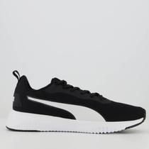 Tênis Puma Flyer Flex BDP Logo Preto e Branco