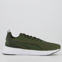 Tênis Puma Flyer Flex BDP Verde Militar Tênis Puma Flyer Flex BDP Verde Militar