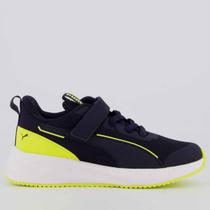 Tênis Puma Flyer Lite 3 AC+ PS Infantil Marinho