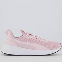 Tênis Puma Flyer Lite 3 Feminino Rosa e Branco Tênis Puma Flyer Lite 3 Feminino Rosa e Branco