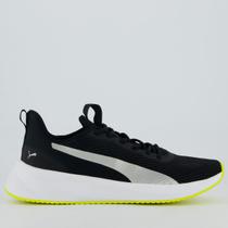 Tênis Puma Flyer Lite 3 Preto e Cinza Tênis Puma Flyer Lite 3 Preto e Cinza