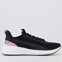 Tenis Puma Flyer Lite 3 Wns Bdp Feminino Preto e Rose