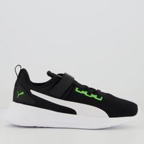 Tênis Puma Flyer Runner Mesh V PS BDP Juvenil Verde