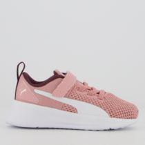 Tênis Puma Flyer Runner V BDP Infantil Feminino Rosa