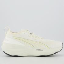 Tênis Puma Forever Run Nitro 2 Branco e Dourado