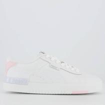 Tênis Puma Jada BDP Feminino Branco e Prata Tênis Puma Jada BDP Feminino Branco e Prata