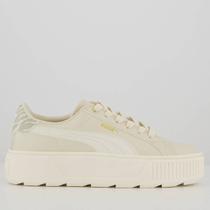 Tênis Puma Karmen L Animal Fever BDP Feminino Bege Tênis Puma Karmen L Animal Fever BDP Feminino Bege