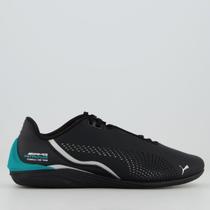 Tênis Puma Mercedes AMG Petronas MAPF1 Drift Cat Decima Preto e Verde