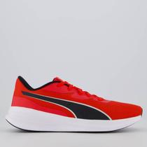 Tenis Puma Night Runner V3 Feminino Vermelho e Preto Tenis Puma Night Runner V3 Feminino Vermelho e Preto