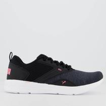 Tênis Puma NRGY Comet Feminino Preto e Rosa Tênis Puma NRGY Comet Feminino Preto e Rosa