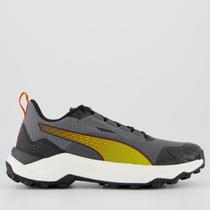Tenis Puma Obstruct Profoam Cinza e Marrom Tenis Puma Obstruct Profoam Cinza e Marrom
