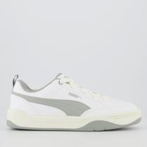 Tenis Puma Park Lifestyle Bdp Branco e Verde Tenis Puma Park Lifestyle Bdp Branco e Verde