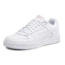 Tênis Puma RBD Game Low White Puma Team Gold Tênis Puma RBD Game Low White Puma Team Gold