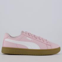Tênis puma Rickie Classic Feminino Rosa e Branco