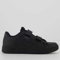 Tênis Puma Rickie Classic Juvenil Preto Tênis Puma Rickie Classic Juvenil Preto