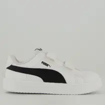 Tênis Puma Rickie Classic V Infantil Branco e Preto