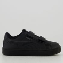 Tênis Puma Rickie Classic V Infantil Preto e Cinza Tênis Puma Rickie Classic V Infantil Preto e Cinza