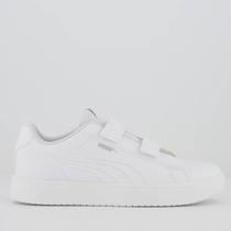 Tênis Puma Rickie Classic V PS Infantil All White Tênis Puma Rickie Classic V PS Infantil All White