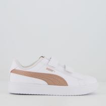 Tênis Puma Rickie Classic V PS Infantil Branco Tênis Puma Rickie Classic V PS Infantil Branco