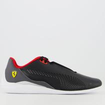 Tênis Puma Scuderia Ferrari Drift Cat Decima Preto