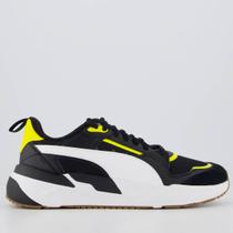 Tênis Puma Scuderia Ferrari Trinity 2 Preto e Amarelo