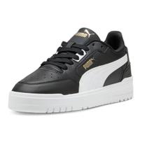 Tênis Puma Shuffle Downtown Black White Gold Tênis Puma Shuffle Downtown Black White Gold