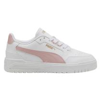 Tênis Puma Shuffle Downtown Feminino Original Tamanho:39Cor:Branco+RosaGênero:Feminino Tênis Puma Shuffle Downtown Feminino Original Tamanho:39Cor:Branco+RosaGênero:Feminino