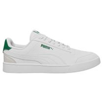 Tênis Puma Shuffle Masculino Branco e Verde