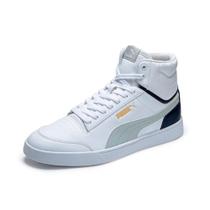 Tênis Puma Shuffle Mid White Blue Grey Tênis Puma Shuffle Mid White Blue Grey
