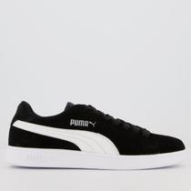 Tênis Puma Smash V2 BDP Feminino Preto e Branco Tênis Puma Smash V2 BDP Feminino Preto e Branco