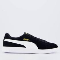 Tênis Puma Smash V2 BDP Preto e Branco