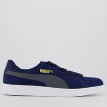Tênis Puma Smash V2 Marinho e Cinza