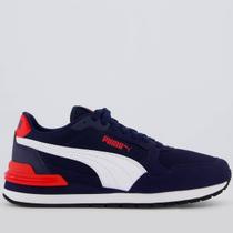 Tênis Puma ST Runner V4 Mesh Juvenil Marinho