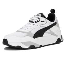 Tênis Puma Trinity White Black Light Gray