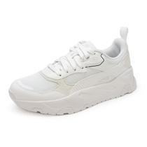 Tênis Puma Trinity White Cool Light Gray