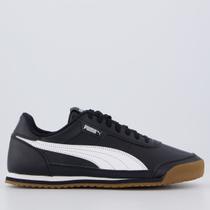 Tênis Puma Turino II Preto e Branco Tênis Puma Turino II Preto e Branco