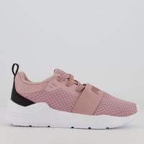 Tênis Puma Wired Run PS BDP Infantil Rosa