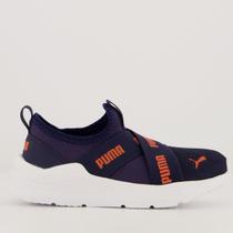 Tênis Puma Wired Slip-ON BDP Infantil Marinho