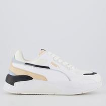 Tênis Puma X-Ray 2 Square Feminino Branco e Bege