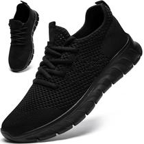 Tênis QIJGS Running Tênis Feminino Preto Tamanho 6 Tênis QIJGS Running Tênis Feminino Preto Tamanho 6