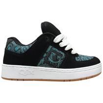 Tênis Qix 90s OG Quickstrike Tribal Paisley Preto Azul Raro Cor:Preto+AzulTamanho:41 Tênis Qix 90s OG Quickstrike Tribal Paisley Preto Azul Raro Cor:Preto+AzulTamanho:41