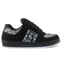 Tênis Qix 90S OG Tribal Paisley Preto Robusto Tamanho 45 Cor:PretoTamanho:45 Tênis Qix 90S OG Tribal Paisley Preto Robusto Tamanho 45 Cor:PretoTamanho:45