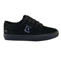Tenis Qix 93 Ninety Three Camurça Vulcanized Series - Preto Tenis Qix 93 Ninety Three Camurça Vulcanized Series - Preto