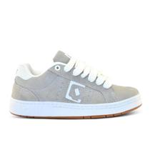 Ténis Qix Cinza/Branco Combat-Suede-Cod-52010020-574 Ténis Qix Cinza/Branco Combat-Suede-Cod-52010020-574