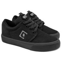 Tênis Qix Combat 3 Lona Vulcanizado Preto Preto Original